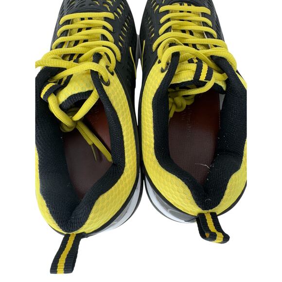Gravity Defyer Flexnet Running Shoes Mens 9 Black Yellow Three Spring System‎ main image 7